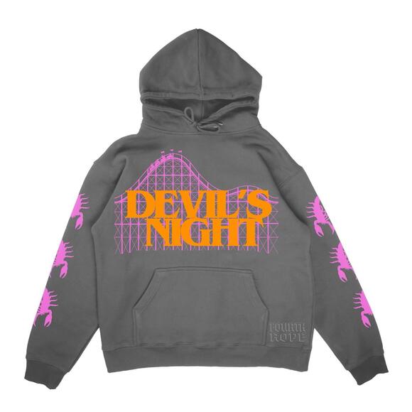 4th Rope HEELS HAVE EYES DEVILS NIGHT GxFR Hoodie Medium